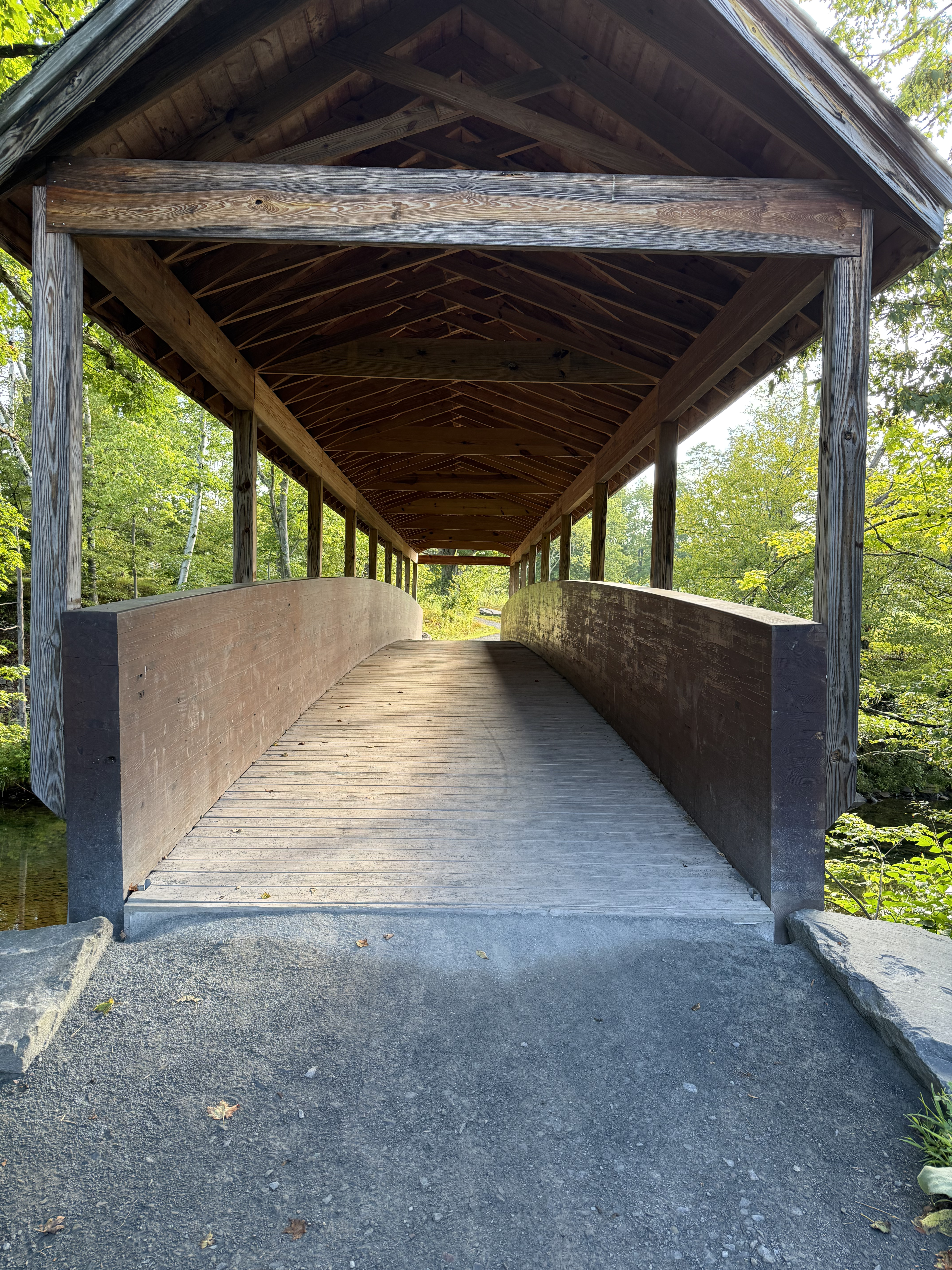 A bridge to pass over a creek...